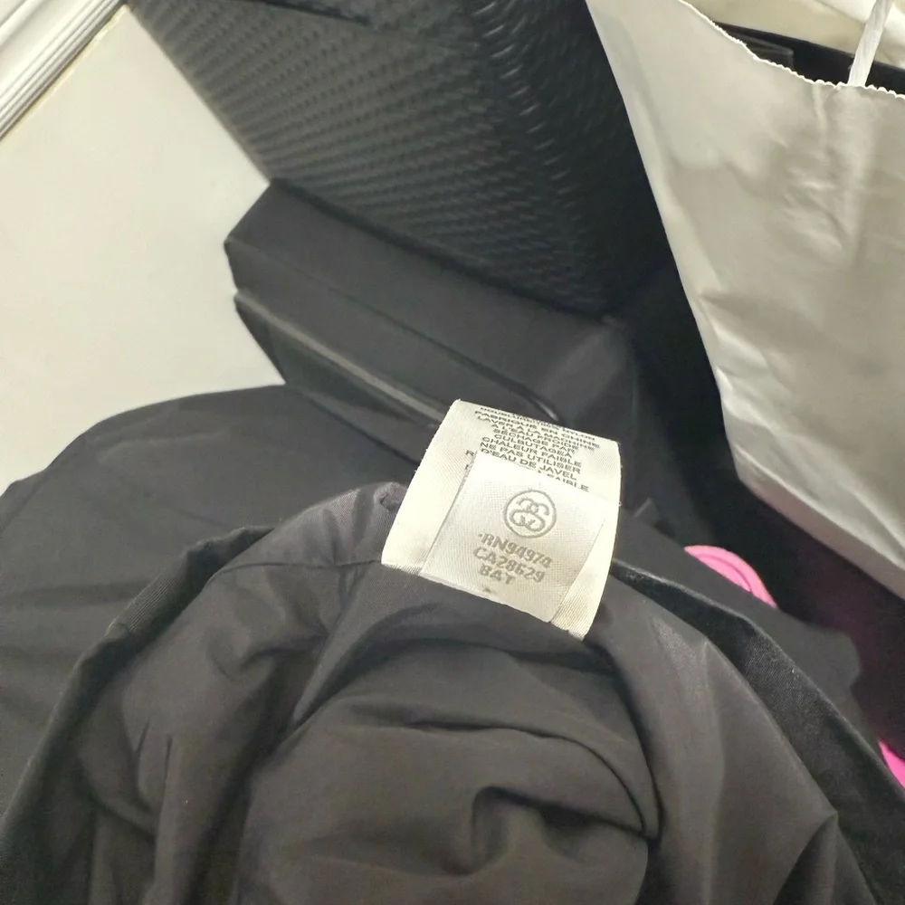 BNWOT Stussy Men's Black Windbreaker Jacket - Picture 9 of 11